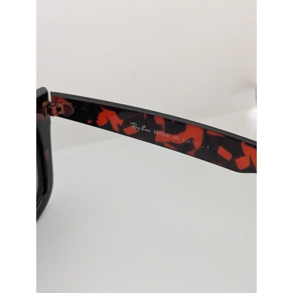 Ray-Ban Wayfarer RB2140 Sunglasses (Havana) Red Tortoise Made in Italy Authentic